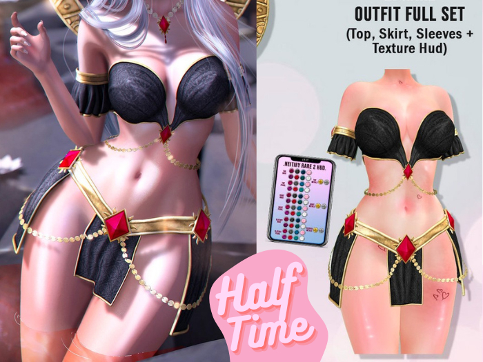 2. Luas Neitiry Outfit Set Legacy RARE