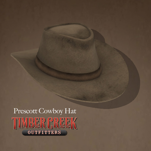 [Timber Creek] Prescott Cowboy Hat-Dust