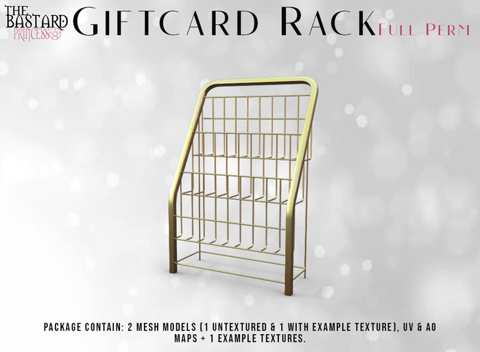 The Bastard Princess - Giftcard Rack Full Perm