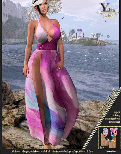 Yalin Fashion CORALIE DEMO MAXI SUMMERDRESS SALE!!!!!
