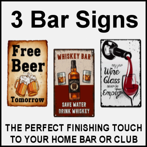 3 Bar Signs