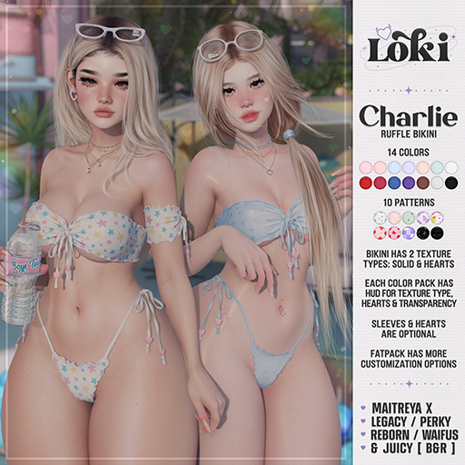 Loki - Charlie Ruffle Bikini - FATPACK