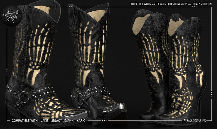 : CULT : Rider Cowboy Boots (Male)