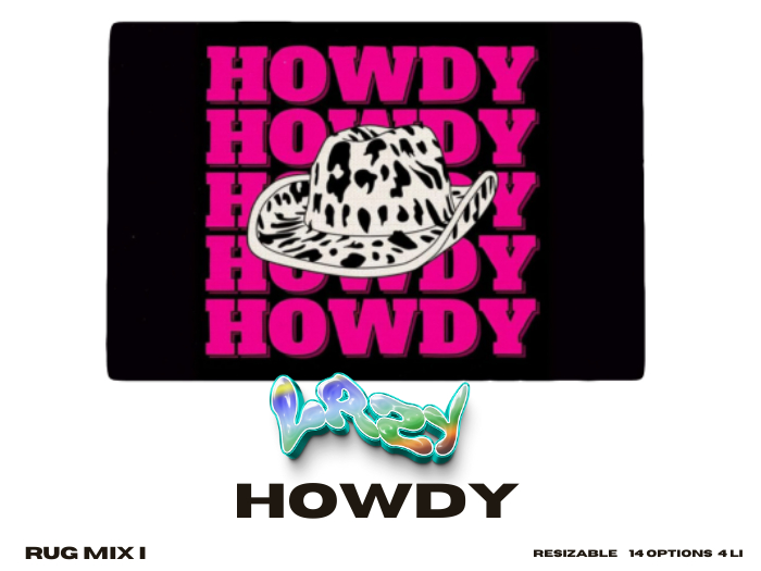 LAZY - RUG HOWDY