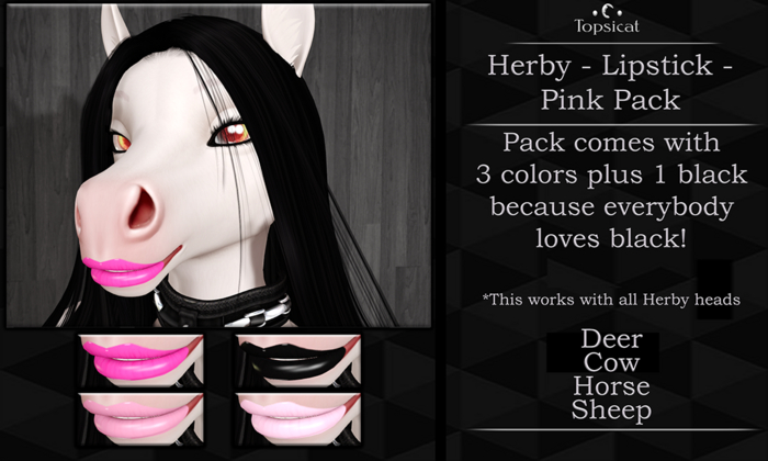 [Topsicat] Herby - Lipsticks - Pinks