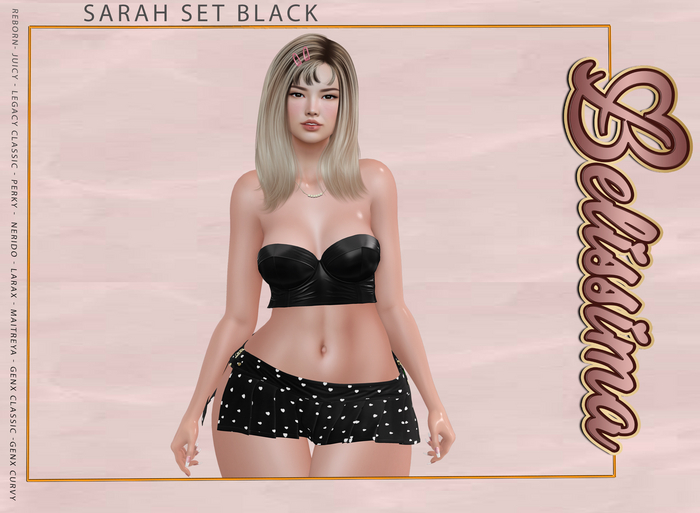 [Belissima] Sarah Set Black