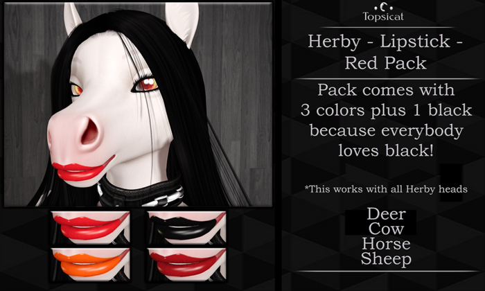 [Topsicat] Herby - Lipsticks - Reds