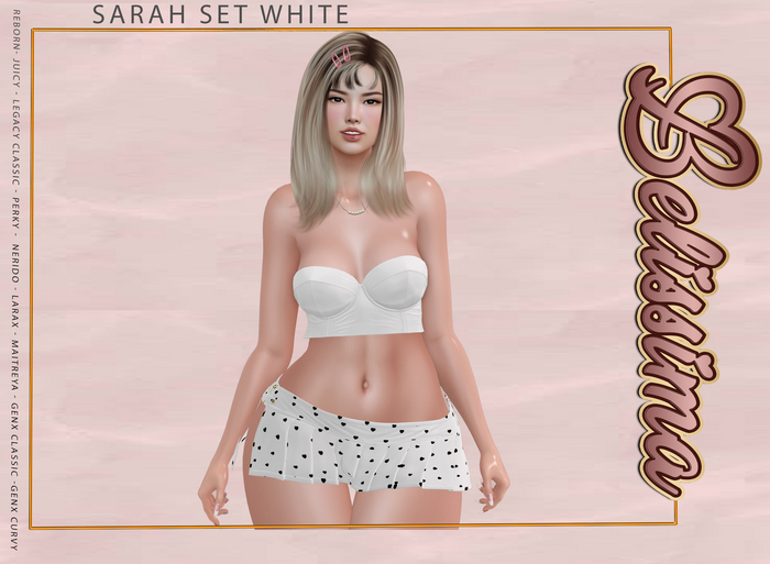 [Belissima] Sarah Set White
