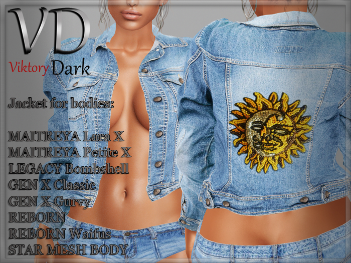 VD #038 Jacket Jeans Sun Add me