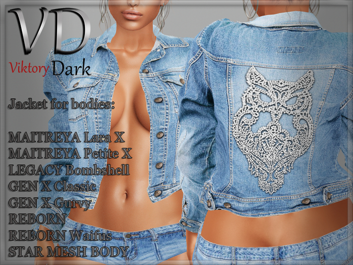 VD #038 Jacket Jeans Owl Add me