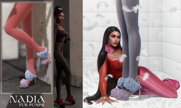 Nadia Fur Pumps — Fatpack