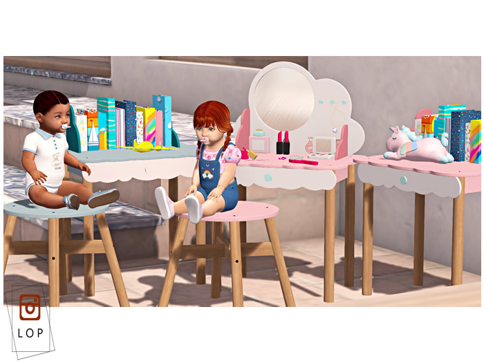 LOP Desk for Zooby Pack