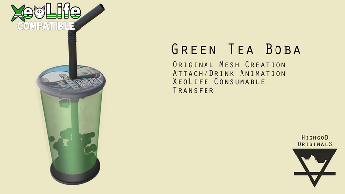 Green Tea Boba [XeoLife]