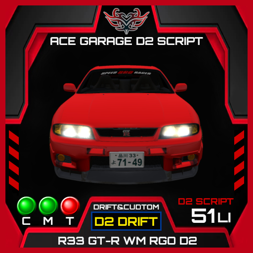 [AG.D2] R33 GT-R WM RGO D2