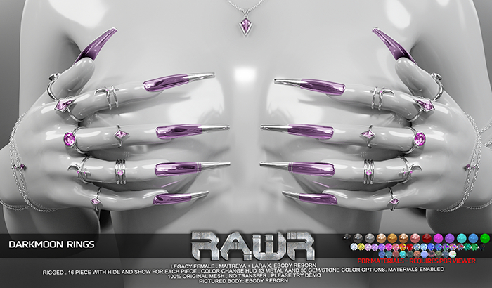 RAWR! Darkmoon Rings (add me)