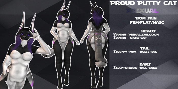 ~Plushify~ Pride Putty Asexual