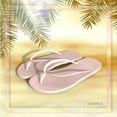 Apricot Flip Flops LaraX