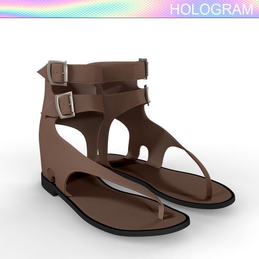 Brown Strap Sandals
