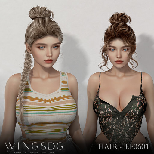 WINGS-HAIR-EF0601 Blondes & Reds (Pack)