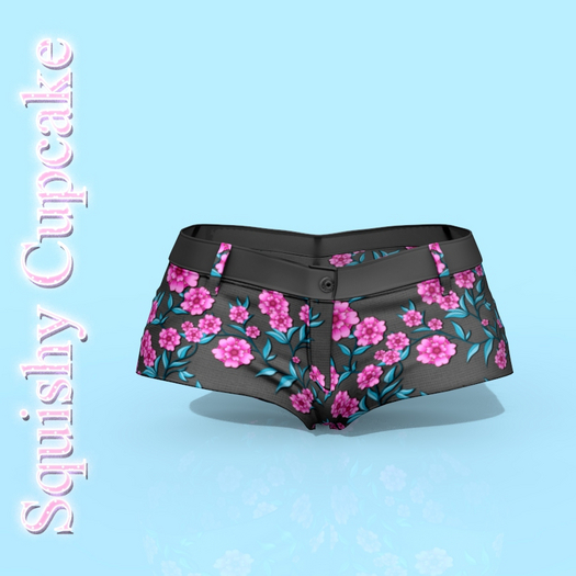Floral Deena Shorts