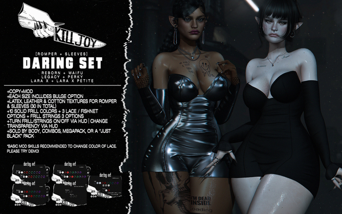 KILLJOY Daring Set REBORN COMPLETE
