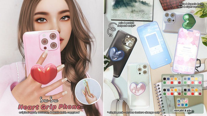 Sari-Sari - Heart Grip Phone (ALL)
