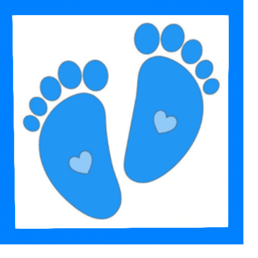 Blue Baby Feet Picture