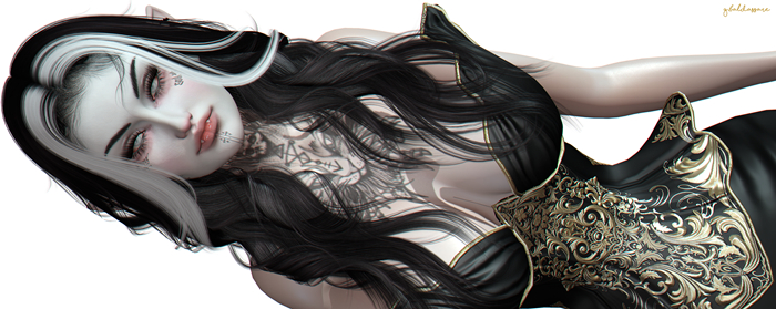 ::G.B-Selene Shape- Lelutka Avalon EvoX Head:: Vampire Witch