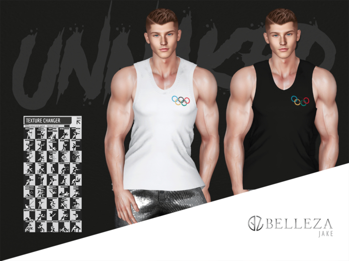 UNNAKED / MUSCLE SHIRT / JAKE / OLYMPICS FULLPACK