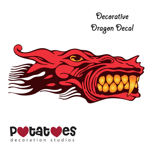 Potatoes Decoration - Dragon Decal