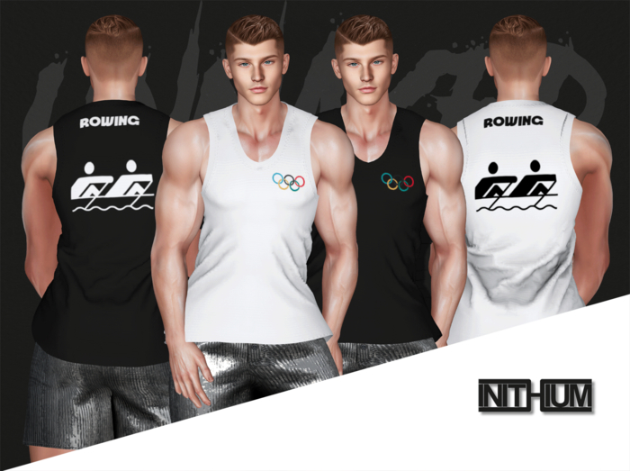 UNNAKED / MUSCLE SHIRT / KARIO / OLYMPICS - ROWING