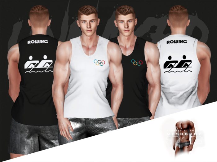 UNNAKED / MUSCLE SHIRT / LEGACY / OLYMPICS - ROWING