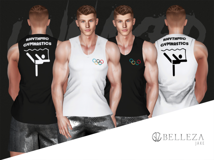 UNNAKED / MUSCLE SHIRT / JAKE / OLYMPICS - RHYTHMIC GYMNASTICS
