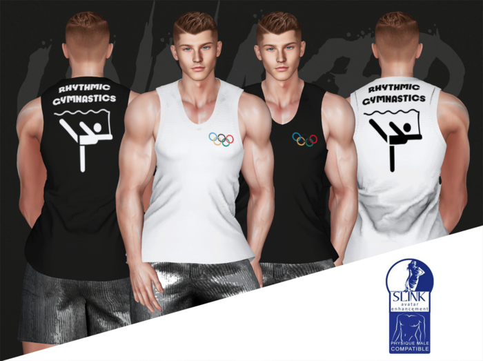 UNNAKED / MUSCLE SHIRT / SLINK / OLYMPICS - RHYTHMIC GYMNASTICS