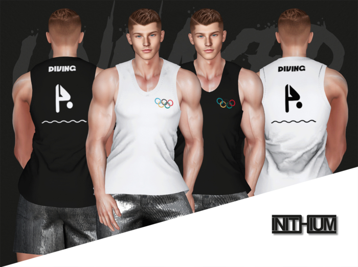 UNNAKED / MUSCLE SHIRT / KARIO / OLYMPICS - DIVING