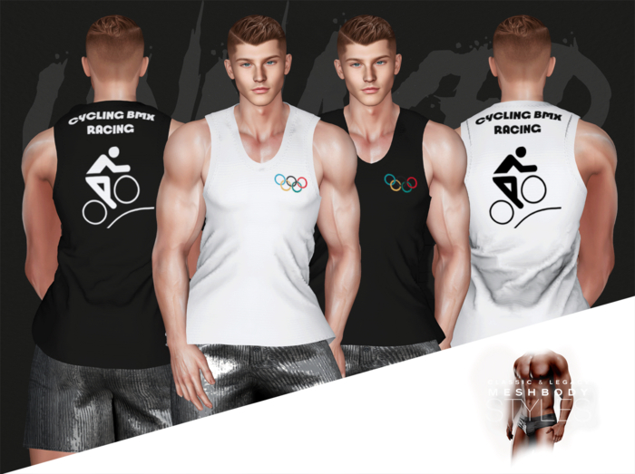 UNNAKED / MUSCLE SHIRT / LEGACY / CYCLING BMX RACING