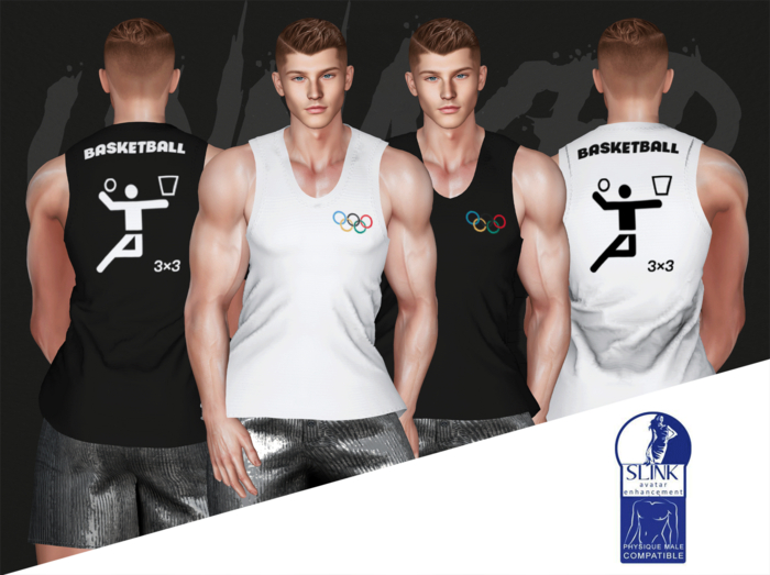 UNNAKED / MUSCLE SHIRT / SLINK / OLYMPICS - BASKETBALL 3x3