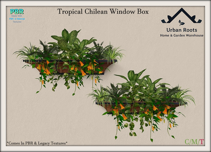 UR Tropical Chilean Window Box 