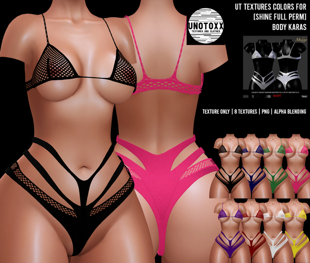 UT Textures Colors for [SHINE FULL PERM] BODY KARAS