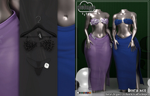 deluge. flora  set  - blk  [bxd]