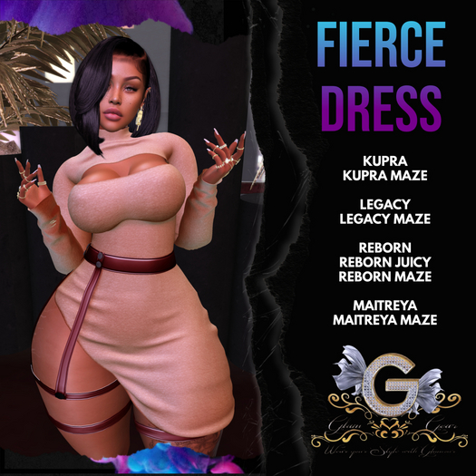 [MONTCLAIR] ~ FIERCE DRESS TAN