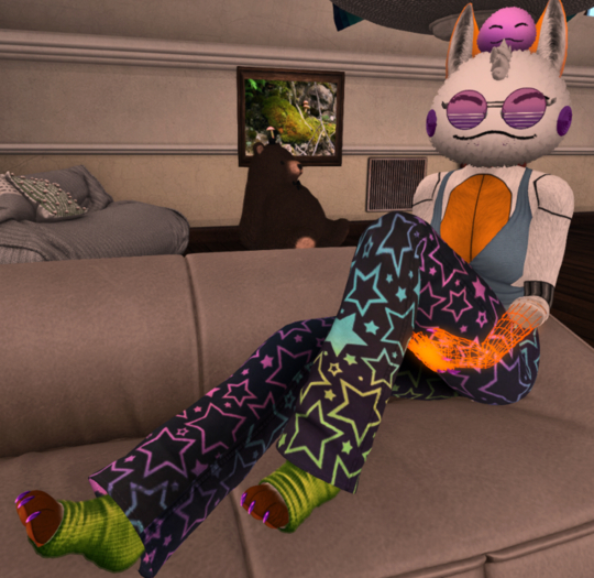 Starry Wide Legs Trousers