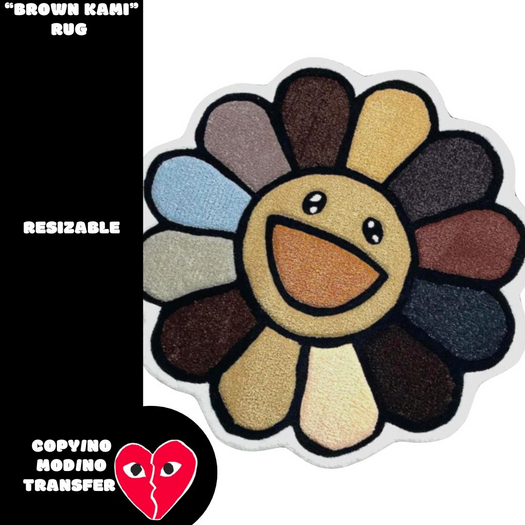 brown kami rug