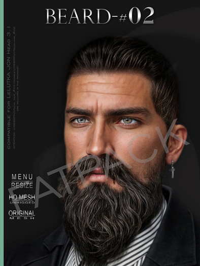 [//REBIRTH/]-BEARD_#02-[FATPACK]