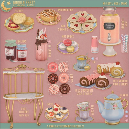 .random.Matter. - Garden Party -  Lemonade - RARE