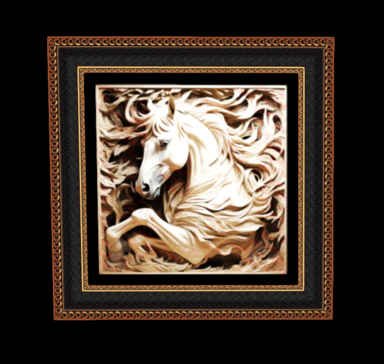 Horse Etch 2 - multi frame