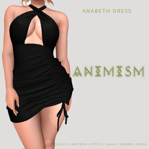 *ANIMISM* ANABETH DRESS - 12 RED