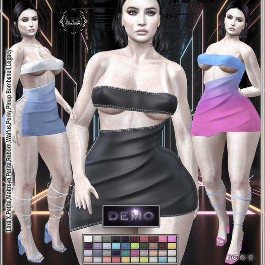 [LRS] Edmee Outfit Pack DEMO ( 9 mesh size )