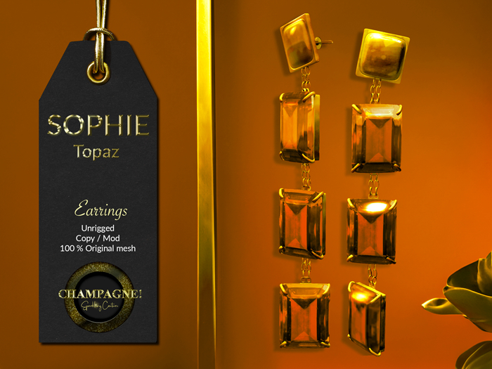 (C)SOPHIE Topaz - Earrings