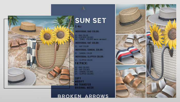BROKEN ARROWS - Sun Set - FATPACK